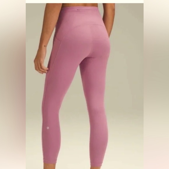 LULULEMON SWIFTLY SPEED HIGH RISE 28” VALVET DUST PINK...